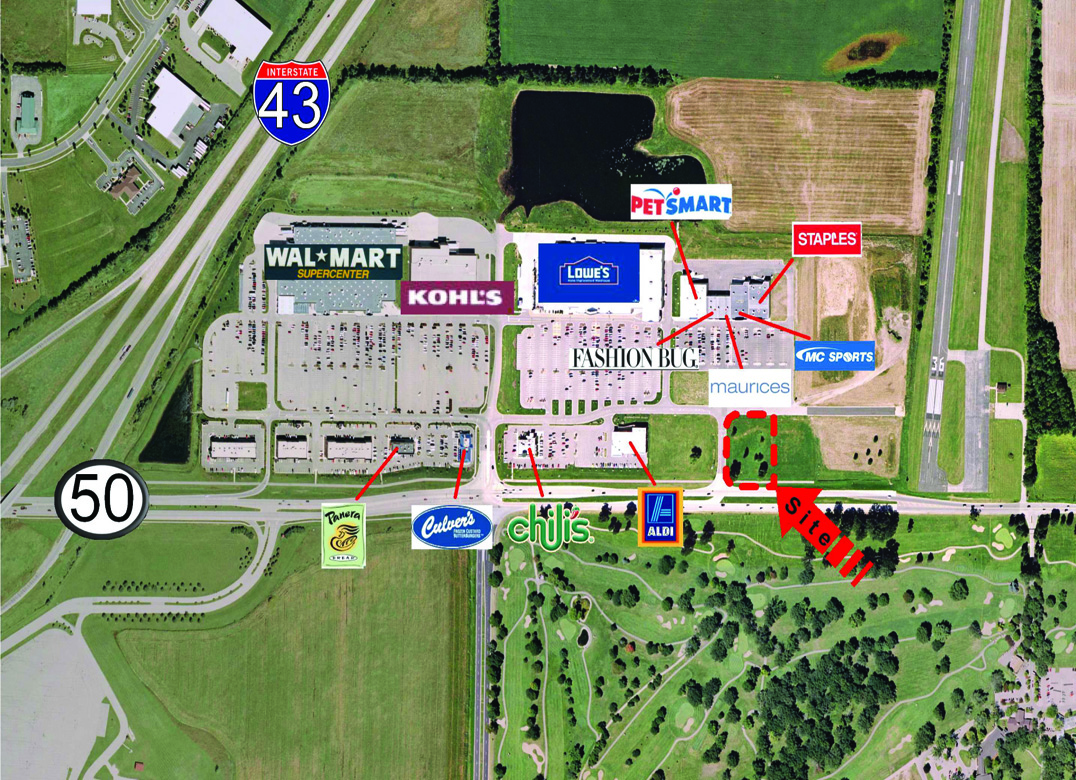 I-43 & HWY 50, Delavan, WI for Rent