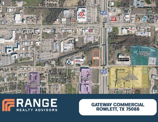 Rowlett, TX Commercial Land - 4825 Main Street Rowlett, TX Commercial Land - 4825 Main Street
