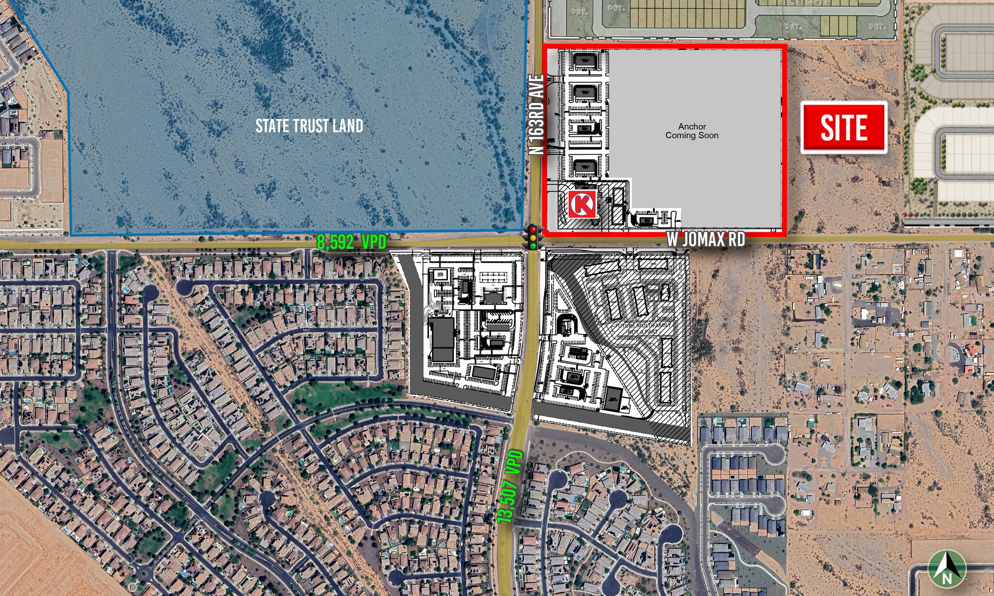NEC Jomax & N 163rd Rd, Surprise, AZ for Rent