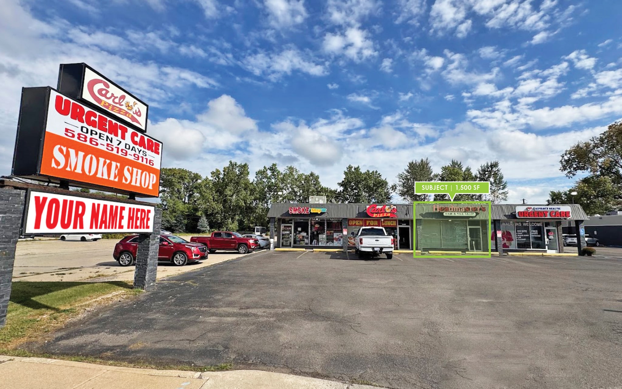36454-36474 Groesbeck Hwy, Clinton Township, MI for Rent