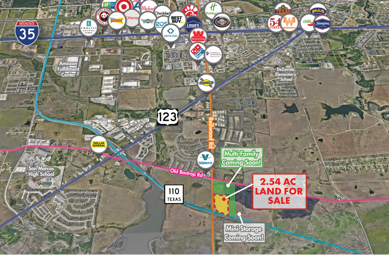 Redwood Rd, San Marcos, TX for Sale