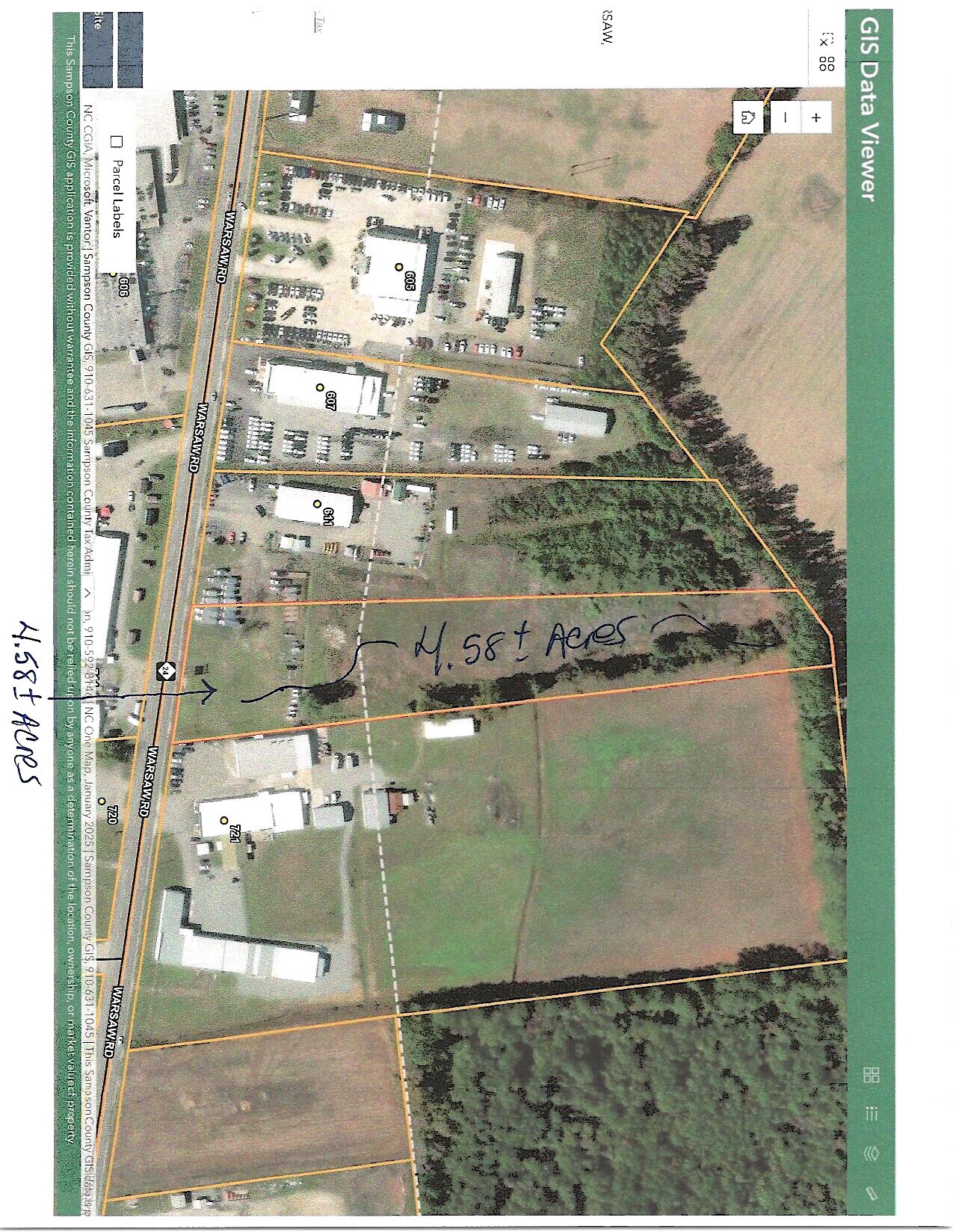 0 Warsaw Rd, Clinton, NC for Sale