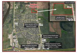 Bossier City, LA Commercial Land - 20 Acres Airline Dr Dr