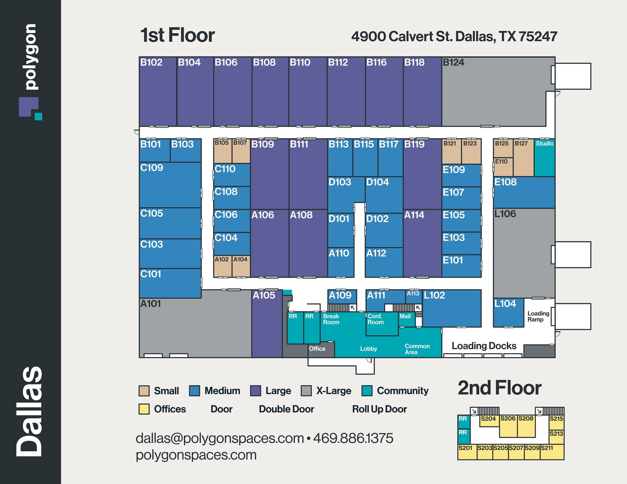 4900 Calvert St, Dallas, TX for Rent