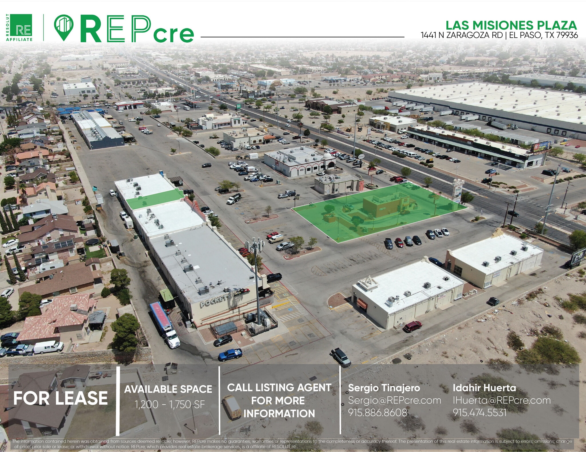 1441 N Zaragosa Rd, El Paso, TX for Rent