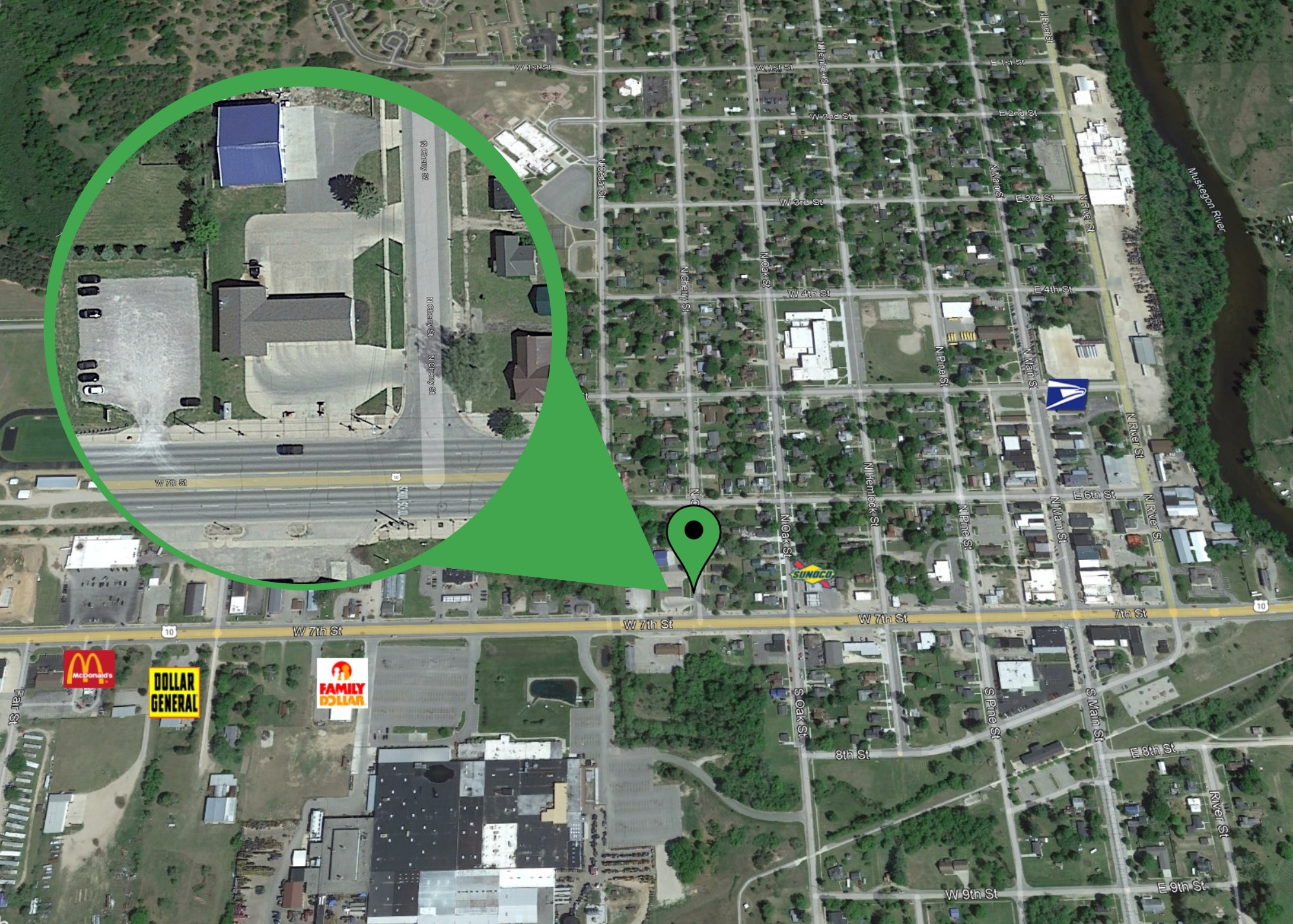 506 W 7th St, Evart, MI for Sale