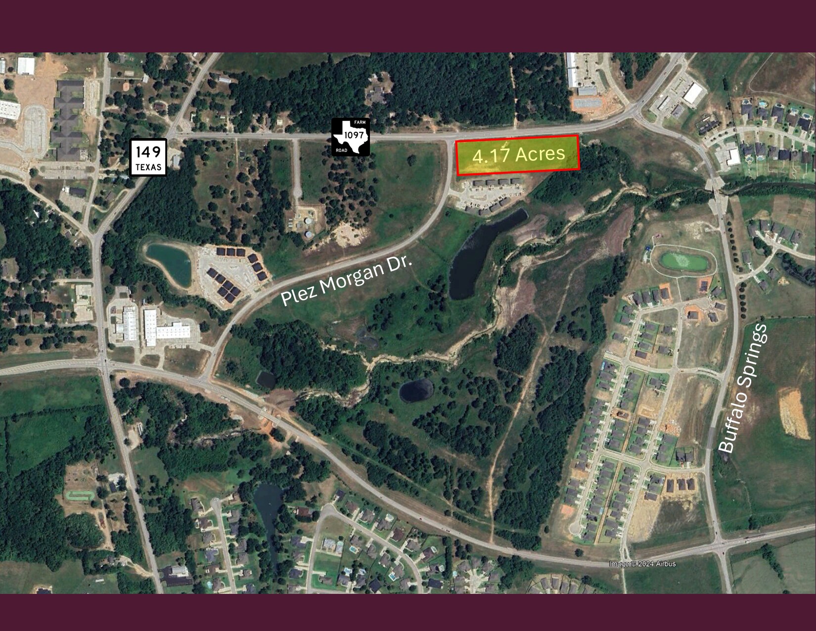 Plez Morgan @ FM 1097, Montgomery, TX for Sale