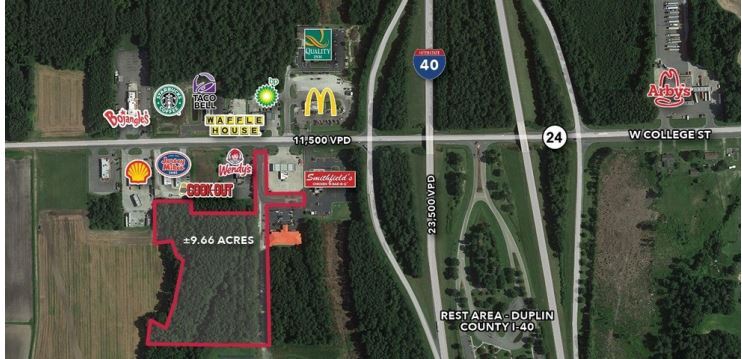 0 W NC 24 Hwy, Warsaw, NC for Sale