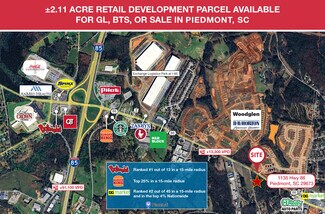 Piedmont, SC Commercial Land - 1135 SC-86