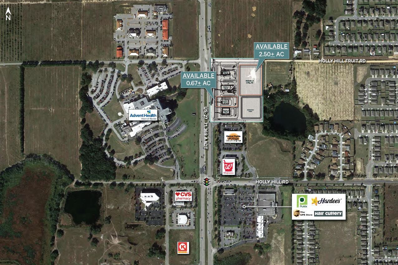 US Hwy 27 & Holly Hill Fruit Rd, Davenport, FL for Rent