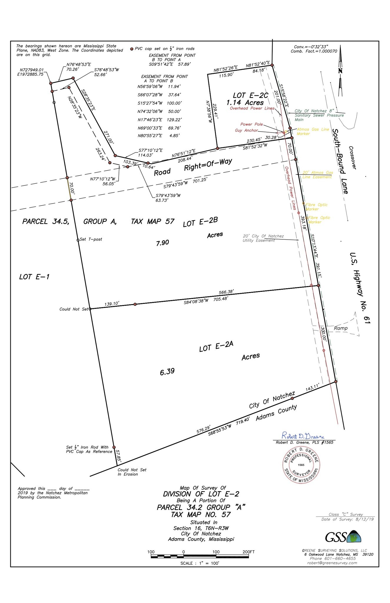000E-2C Highway 61, Natchez, MS for Sale