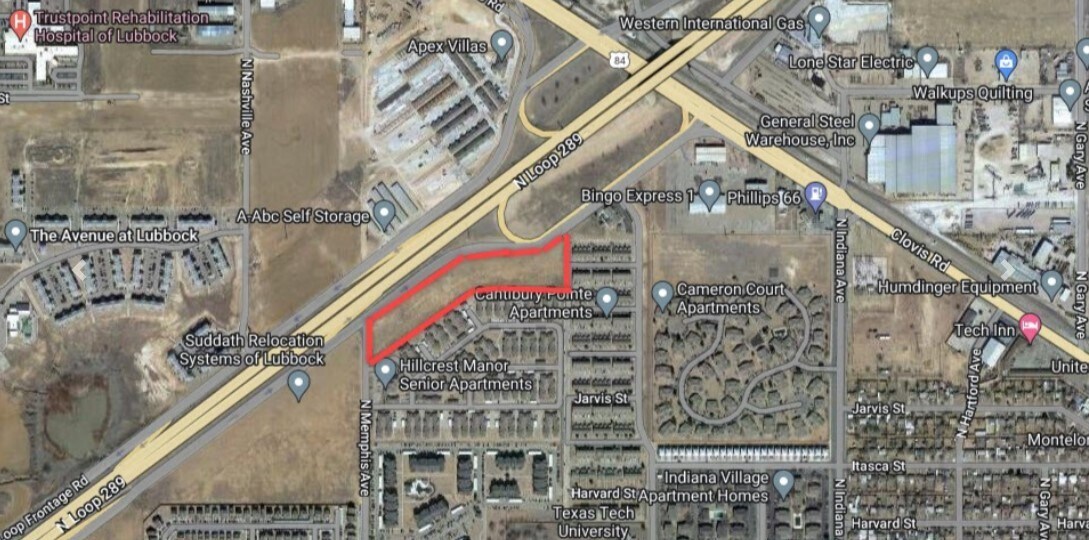 Memphis Ave. North Loop 289 Ave Lubbock, TX 79415 Land Property for