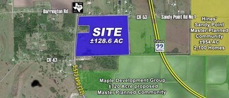 Rosharon, TX Commercial Land - 0 SEC of FM-521 & CR-53