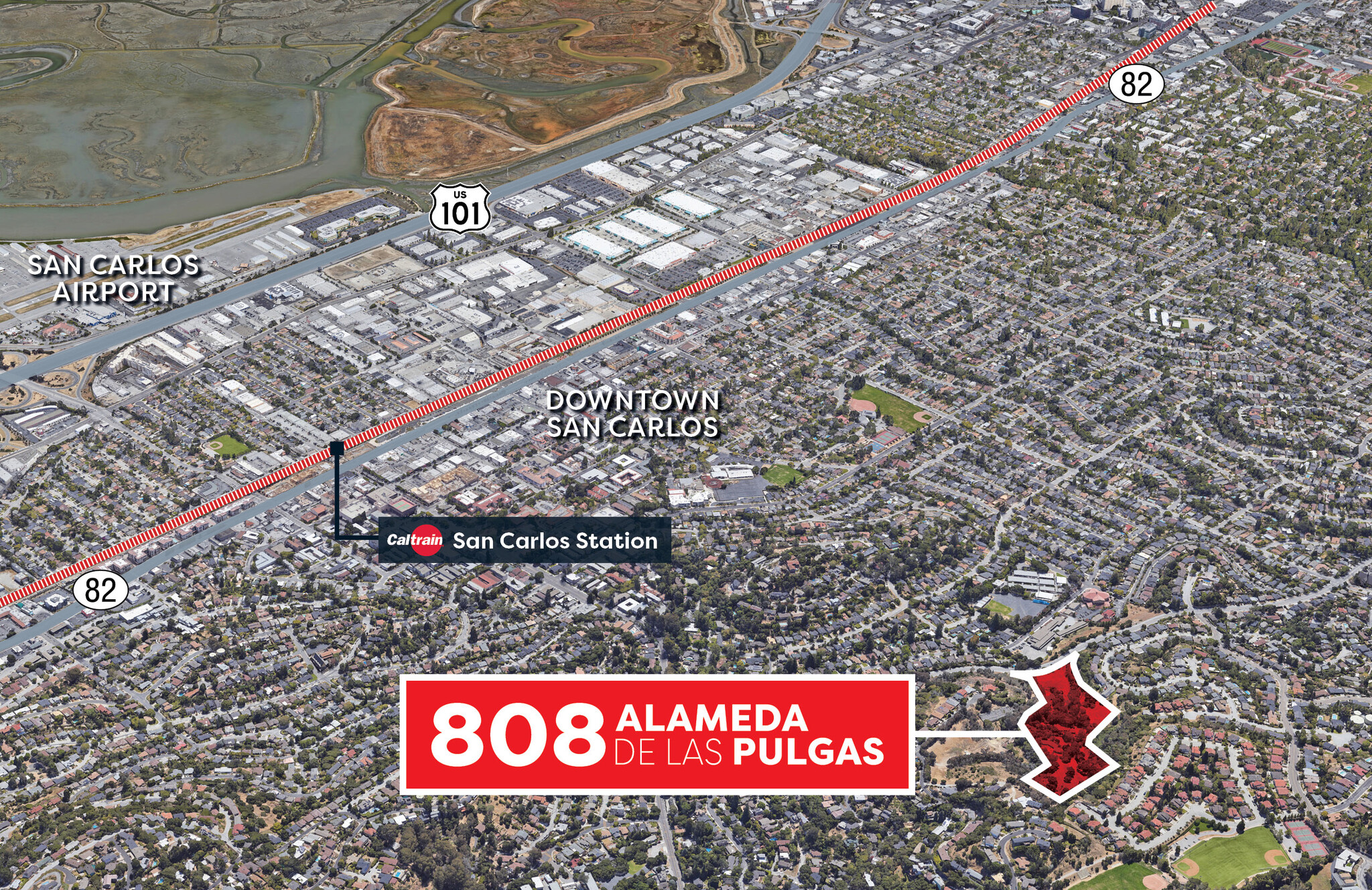 808 Alameda, San Carlos, CA for Sale