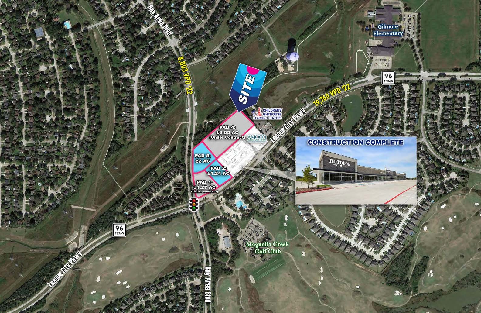 Bay Area Blvd & League City Parkway, League City, TX for Rent
