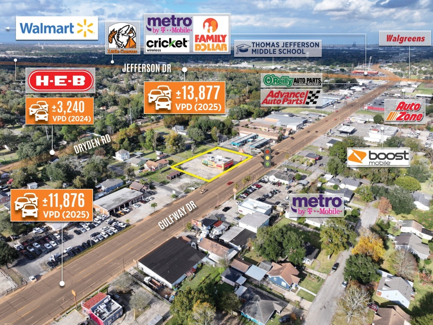 4049 Gulfway Dr, Port Arthur, TX for Sale