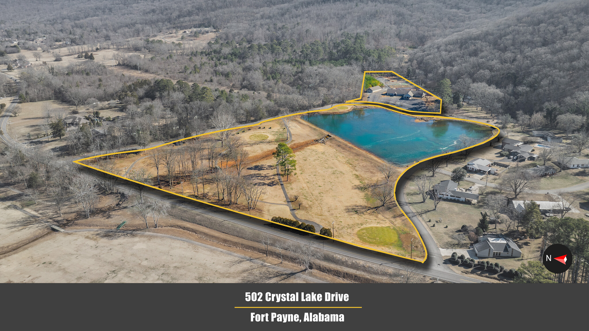 502 Crystal Lake Dr NE, Fort Payne, AL for Sale