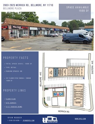 Bellmore, NY Retail - 2803-2815 Merrick Rd