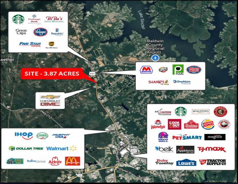 2735 N Columbia St, Milledgeville, GA for Sale