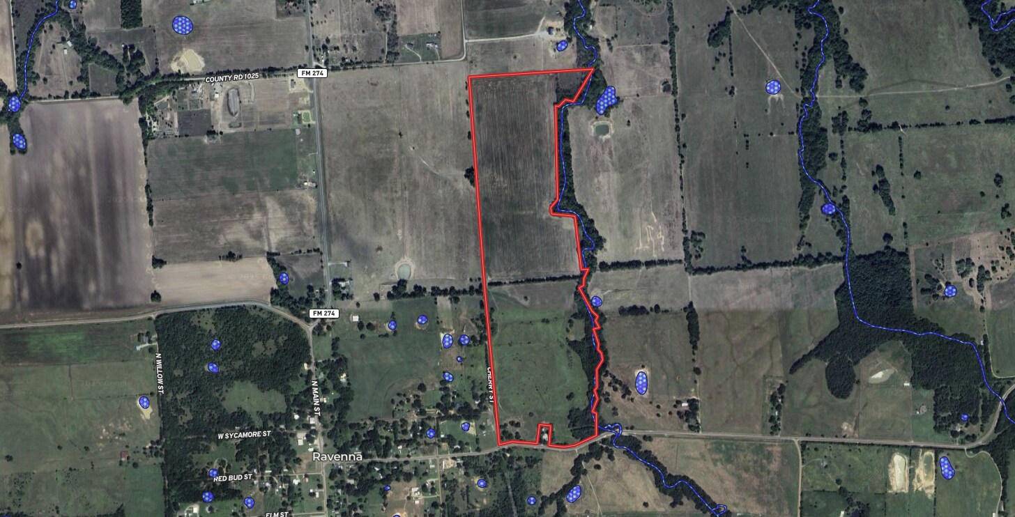 County Road 1145, Ravenna, TX for Sale