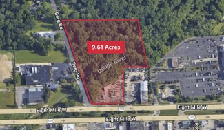 Southfield, MI Industrial Land - Berg Rd & W 8 Mile Rd