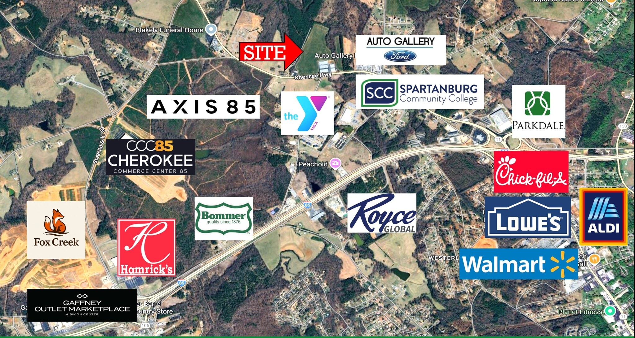 0 Chesnee Hwy, Gaffney, SC for Sale