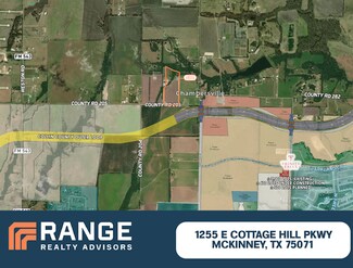 McKinney, TX Commercial Land - 1255 E Cottage Hill Pky