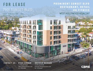 Los Angeles, CA Retail - 7901 W Sunset Blvd