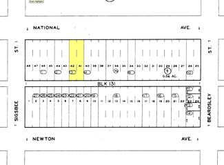 San Diego, CA Commercial Land - 1727 National Ave