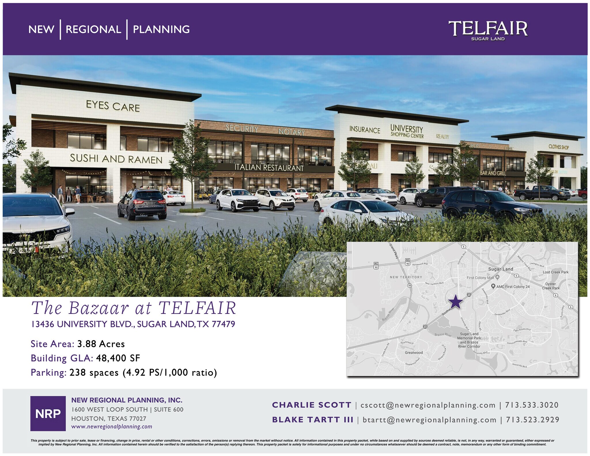 13436 University Blvd, Sugar Land, TX for Rent