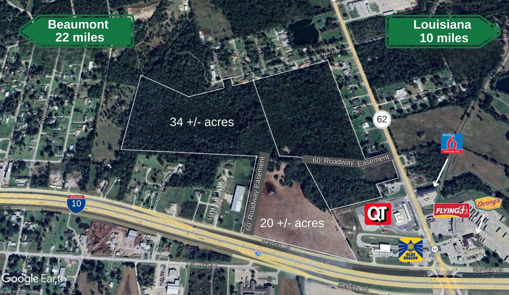 7844 Interstate 10, Orange, TX for Sale