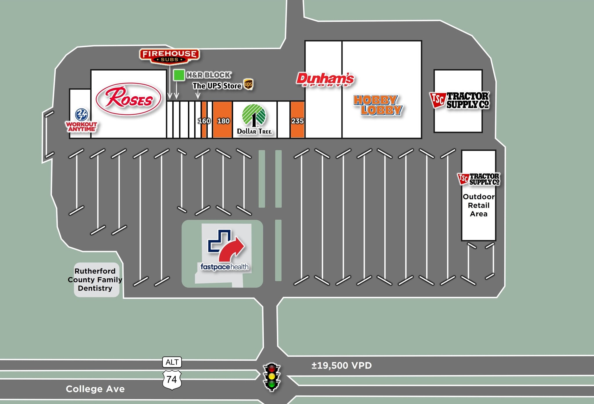 1601-1639 US Highway 74A Byp, Spindale, NC for Rent