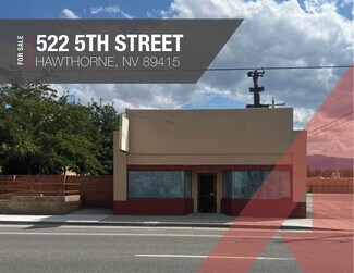 Hawthorne, NV Storefront Retail/Office - 522 5th st