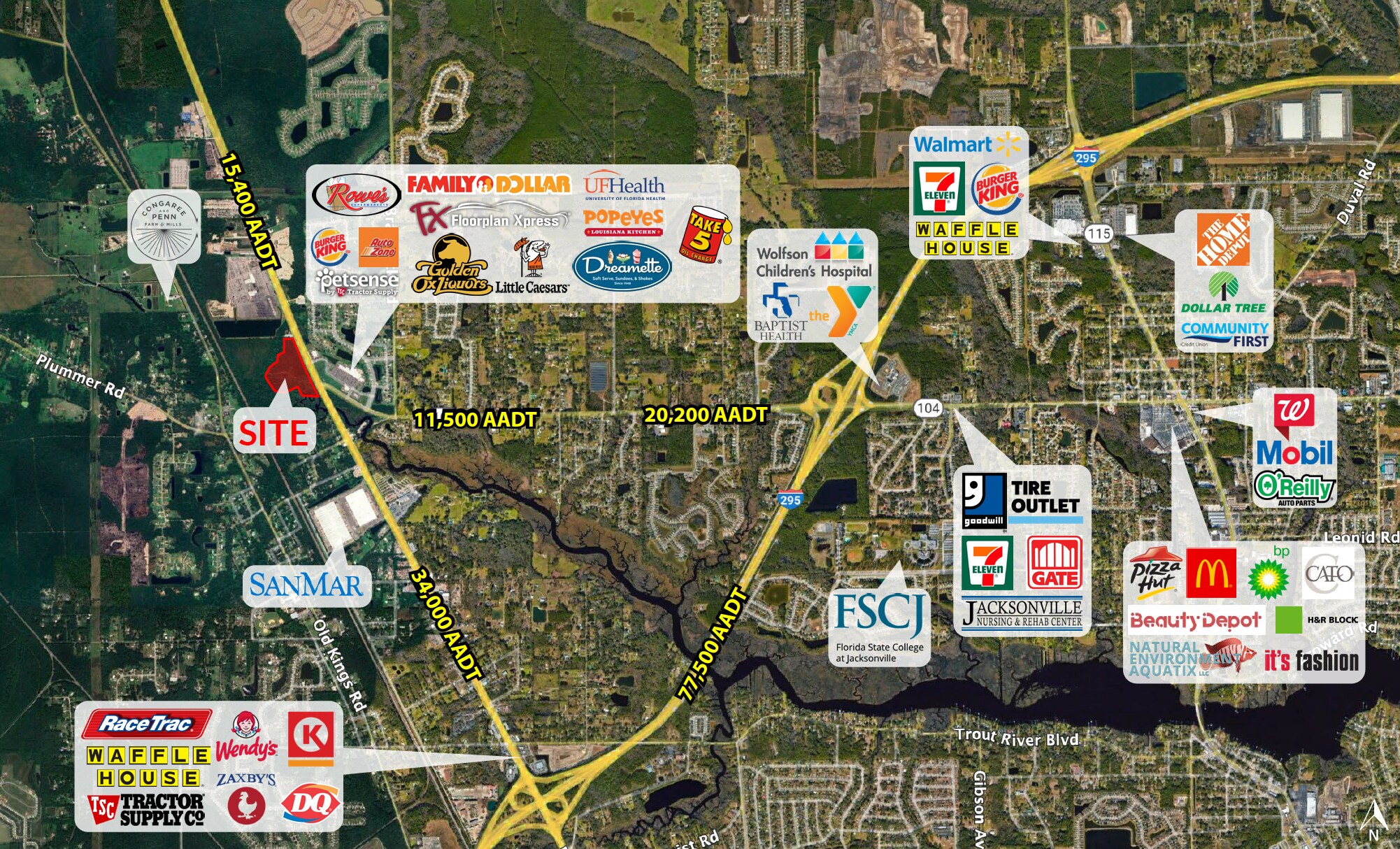 11148 New Kings Rd, Jacksonville, FL for Rent