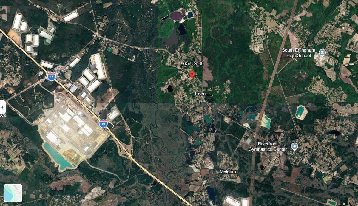 865 US Hwy 80 & 205 Dogwood Way (3.3 acres), Eden, GA for Sale