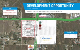 Tehachapi, CA Commercial - Tucker Rd @ Red Apple Avenue
