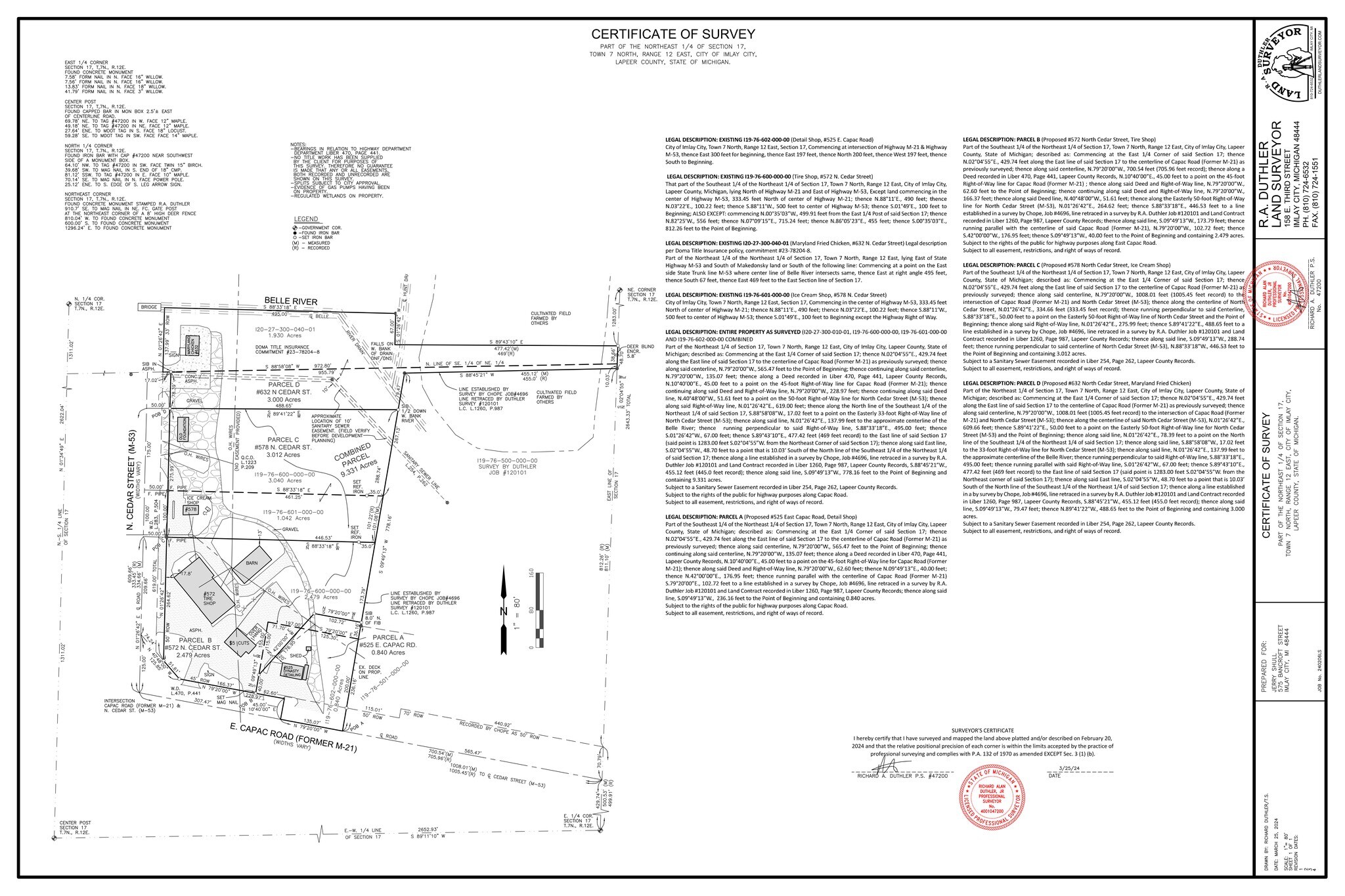 572 N Cedar St, Imlay City, MI for Rent