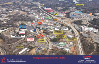 Cumming, GA Commercial Land - 725 Atlanta