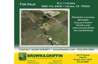 Celina, TX Commercial Land - 8561 FM 2478