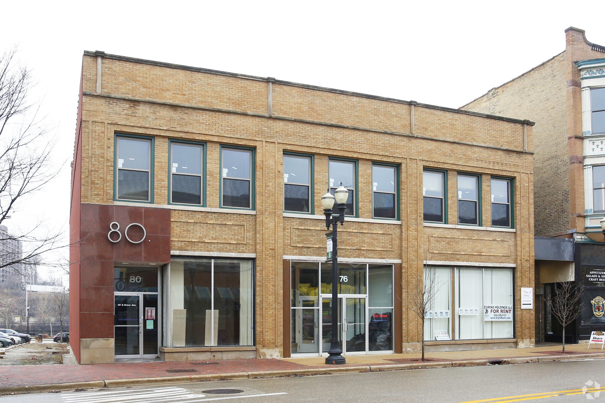 76-80 S Grove Ave, Elgin, IL for Rent