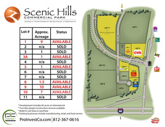 Ferdinand, IN Commercial Land - 25 Industrial Park Rd