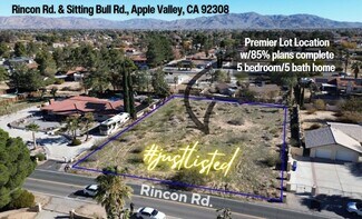Apple Valley, CA Residential Land - 0 Rincon Rd
