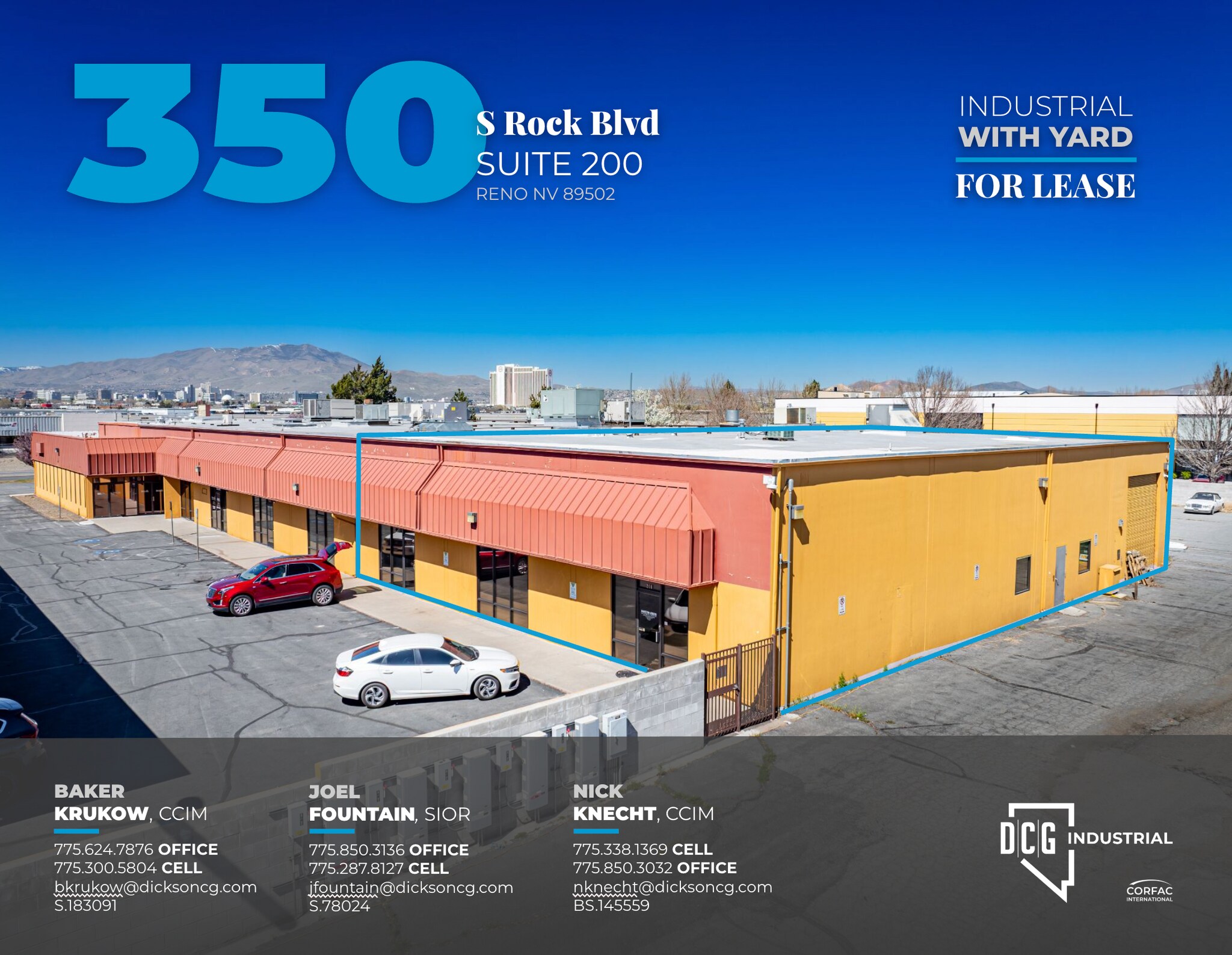 350 S Rock Blvd, Reno, NV for Rent