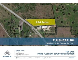 Fulshear, TX Commercial Land - 7955 FM 359 Rd S Fulshear, TX Commercial Land - 7955 FM 359 Rd S