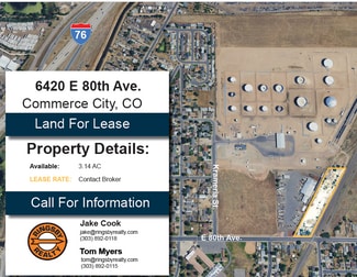 Commerce City, CO Commercial Land - 6420 E 80th Ave - LAND Commerce City, CO Commercial Land - 6420 E 80th Ave - LAND