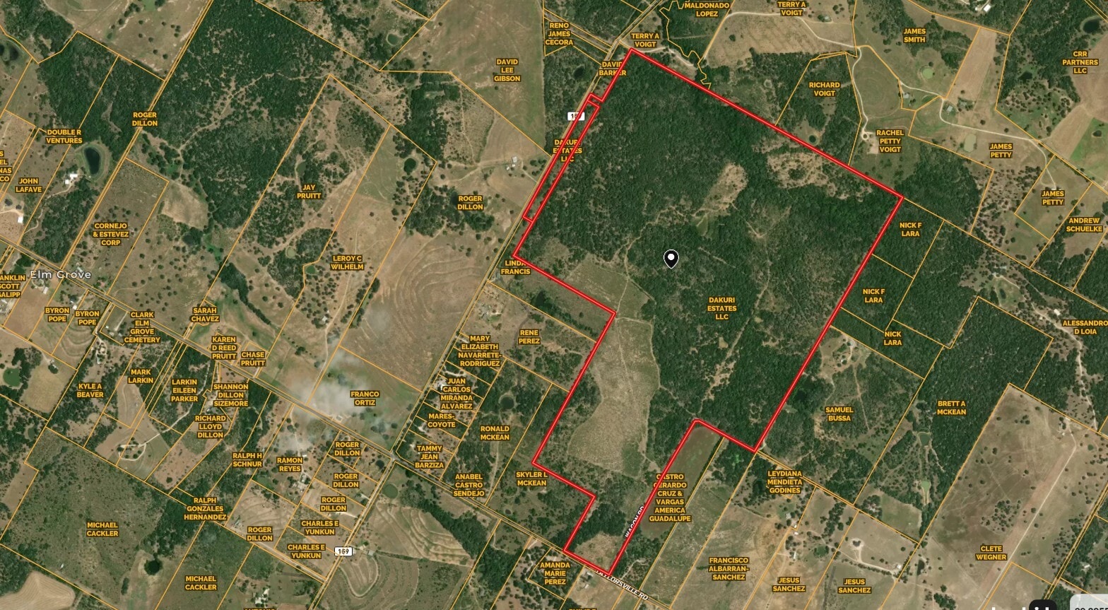 Taylorsville rd and Pettytown rd, Red Rock, TX for Sale