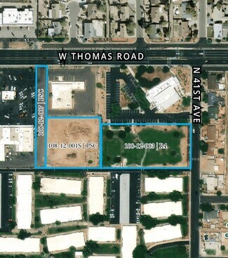 Phoenix, AZ Commercial Land - N 41st Ave & W Thomas Rd