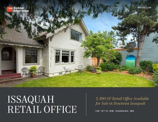 Issaquah, WA Storefront Retail/Residential - 158 1st Pl NW