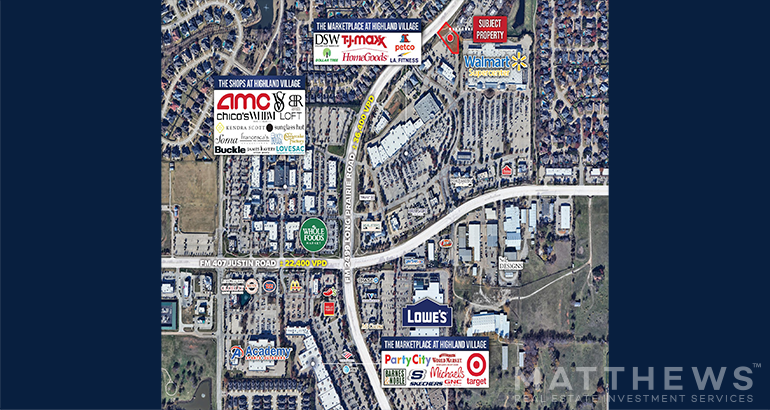 NEQ Marketplace & Village Pkwy ln, Highland Village, TX for Sale