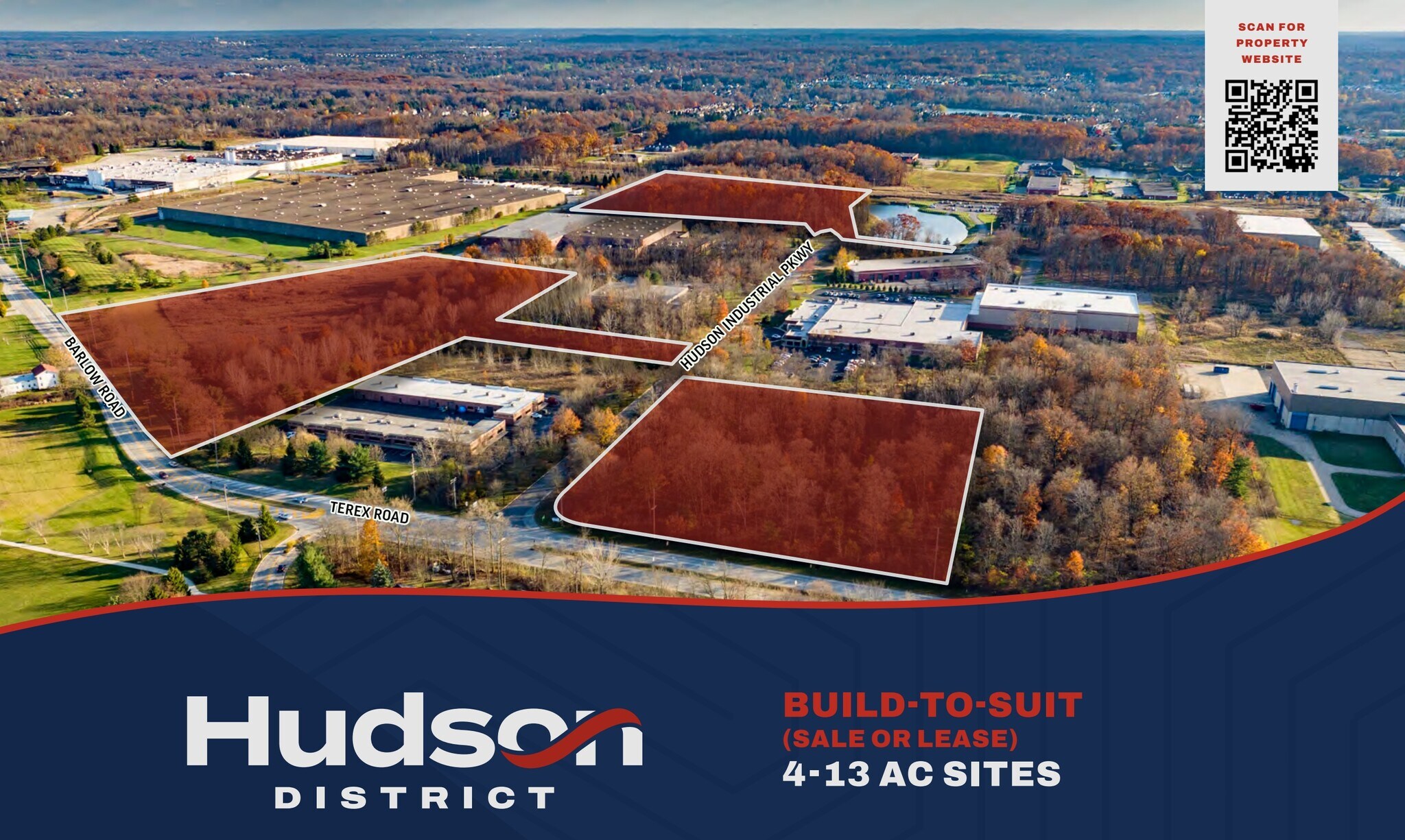 0 Hudson Industrial Parkway, Hudson, OH for Rent